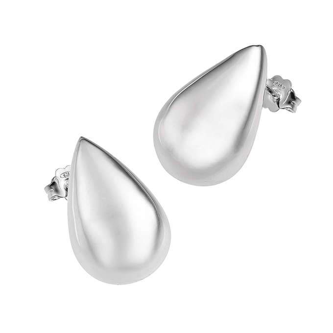 Boucles d’oreilles goutte 22x14mm (1paire)