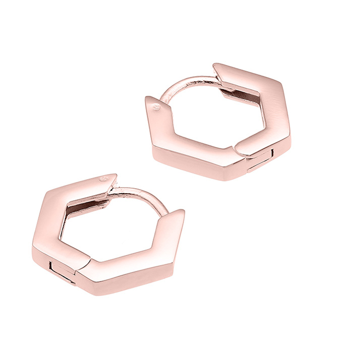 Sterling Silver Pink Gold 1 MICRON