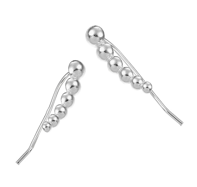 Grimpeurs d’oreilles perles 20mm (1paire)