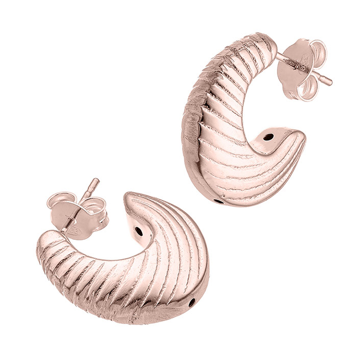 Sterling Silver Pink Gold 1 MICRON