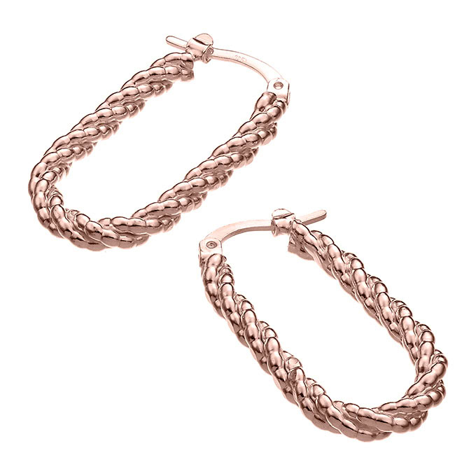 Sterling Silver Pink Gold 1 MICRON