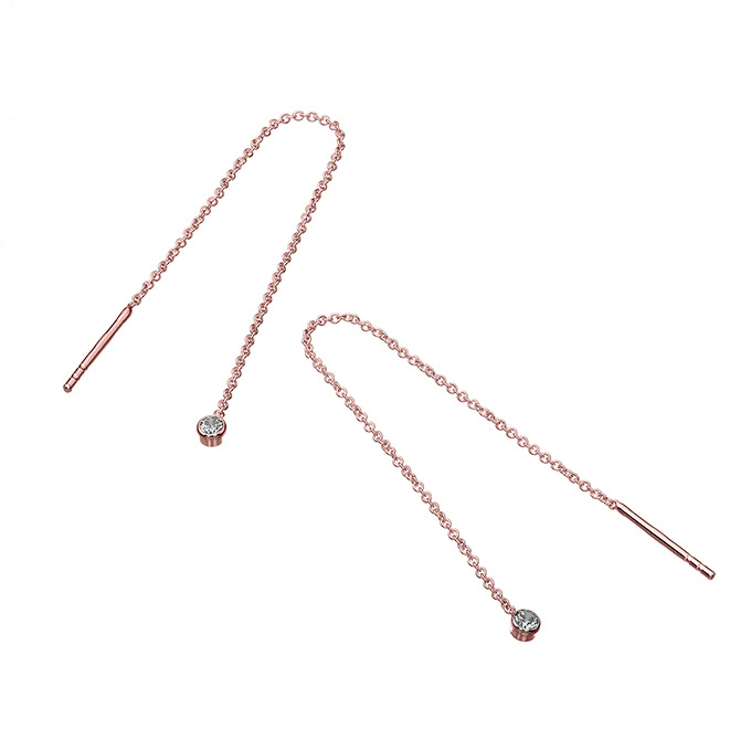 Sterling Silver Pink Gold 1 MICRON