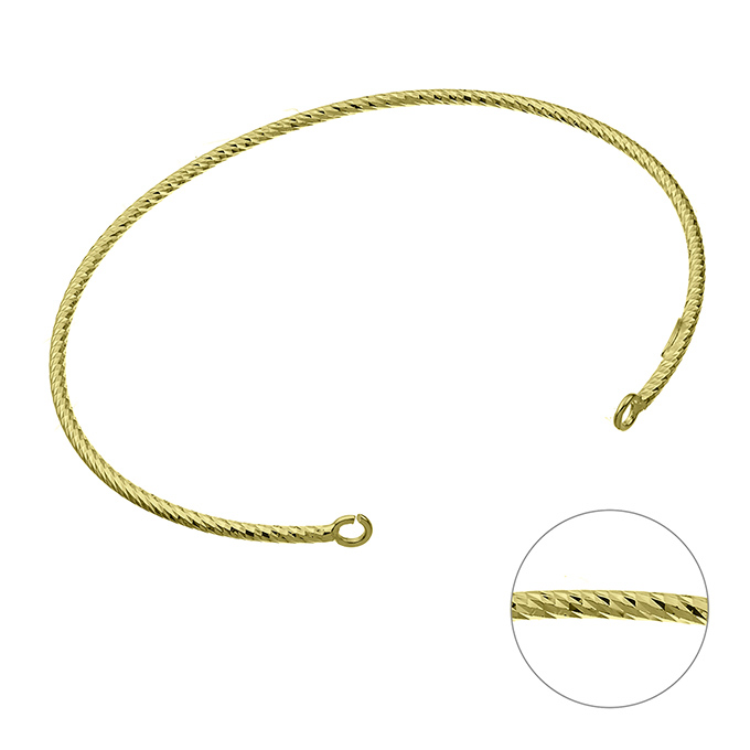 Sterling Silver Yellow Gold 1 MICRON