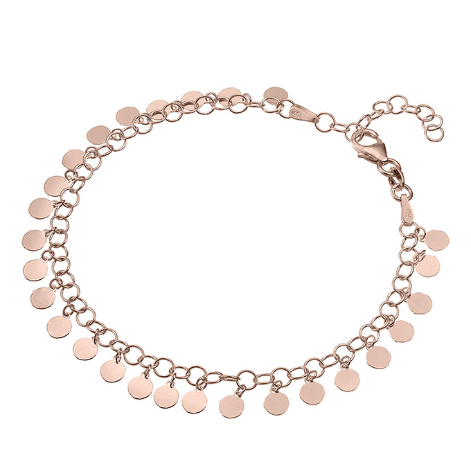 Sterling Silver Pink Gold 1 MICRON