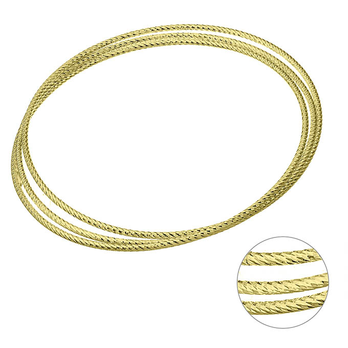 Sterling Silver Yellow Gold 1 MICRON