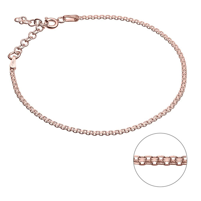 Sterling Silver Pink Gold 1 MICRON