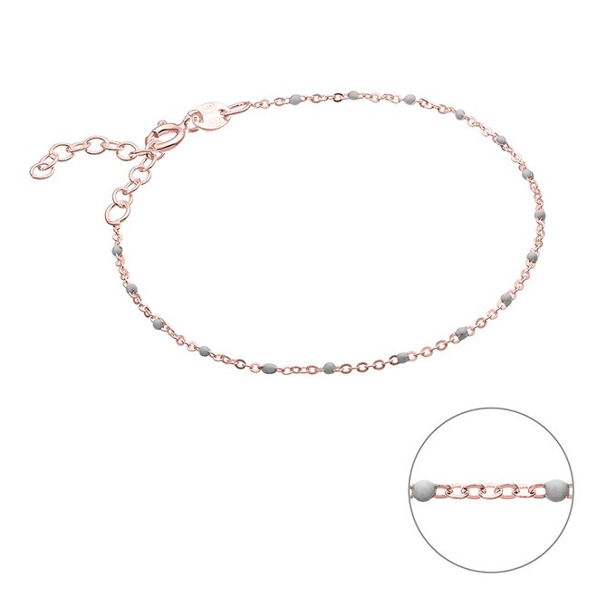 Sterling Silver Pink Gold 1 MICRON