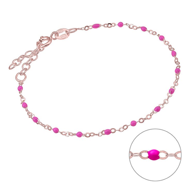 Sterling Silver Pink Gold 1 MICRON