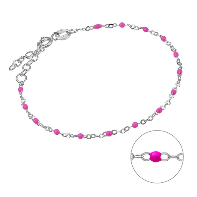 Sterling Silver White Rhodium