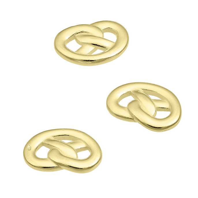 Sterling Silver Yellow Gold 1 MICRON