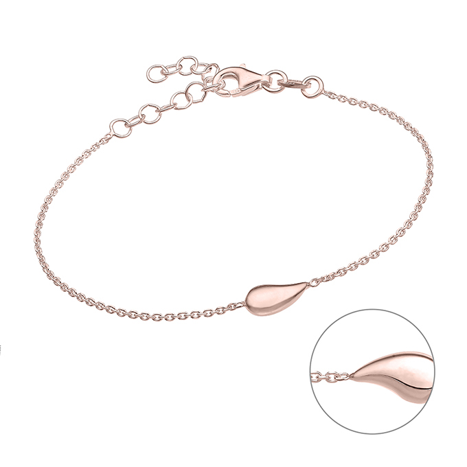 Sterling Silver Pink Gold 1 MICRON