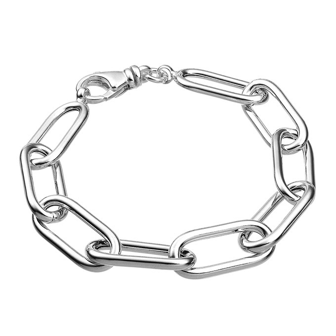 Bracelet chaîne ovale 21cm (1pc)