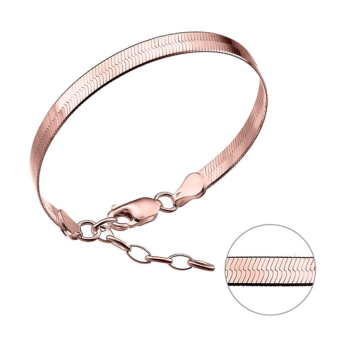 Sterling Silver Pink Gold 1 MICRON