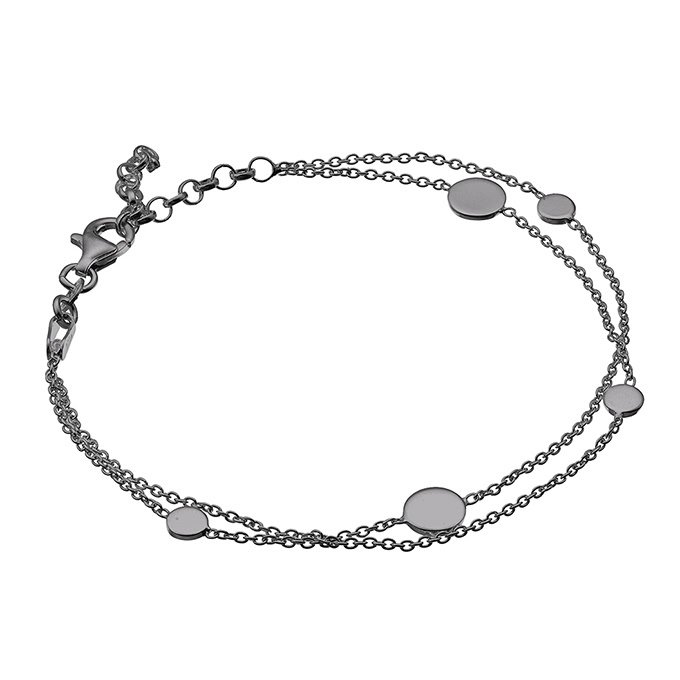 Sterling Silver Black Rhodium