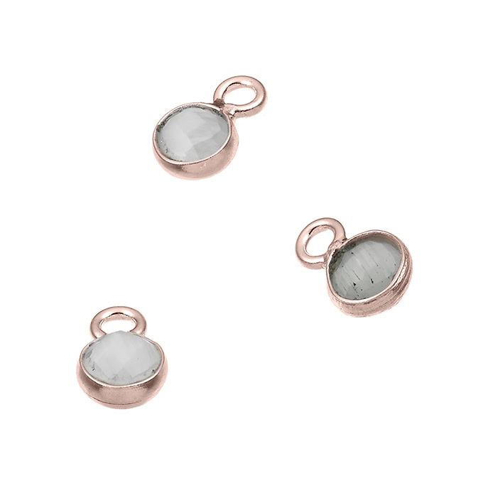 Sterling Silver Pink Gold 1 MICRON