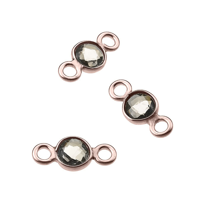 Sterling Silver Pink Gold 1 MICRON