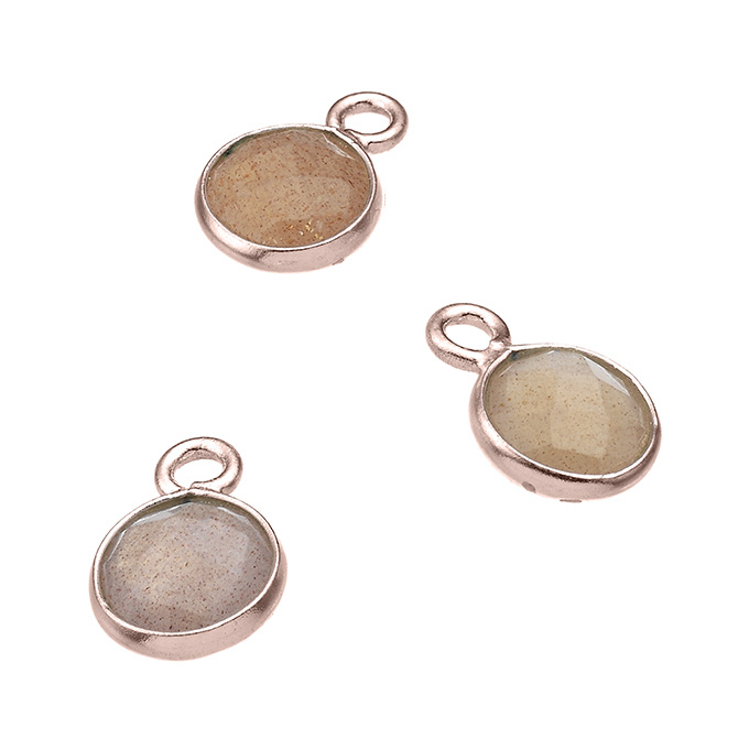 Sterling Silver Pink Gold 1 MICRON