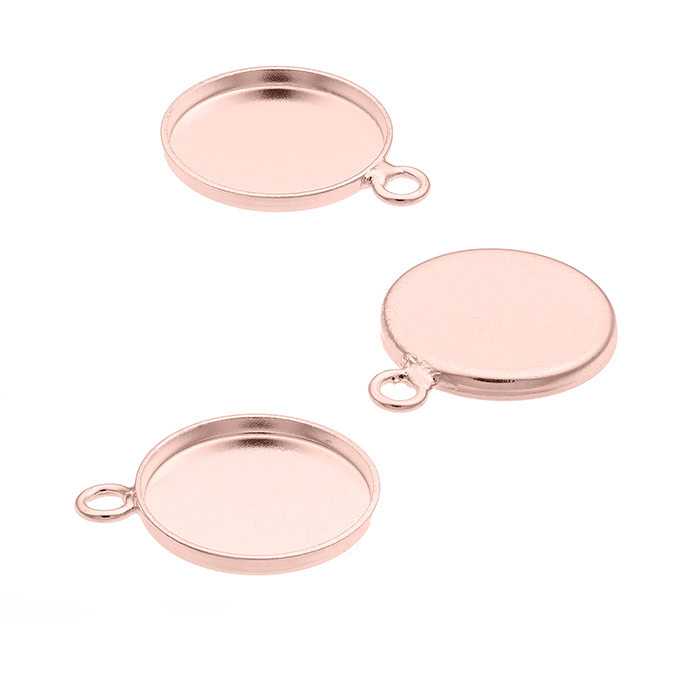 Sterling Silver Pink Gold 1 MICRON