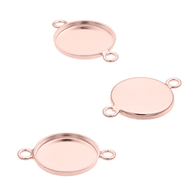 Sterling Silver Pink Gold 1 MICRON