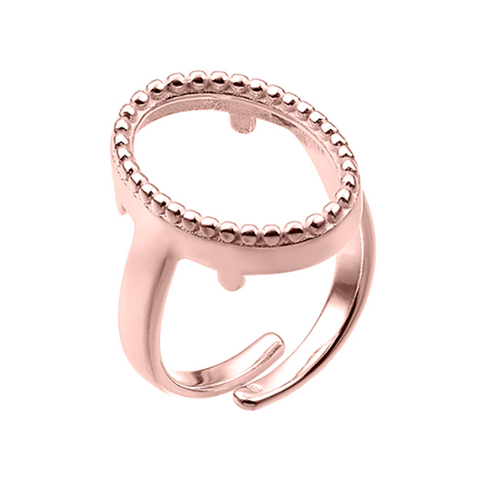 Sterling Silver Pink Gold 1 MICRON