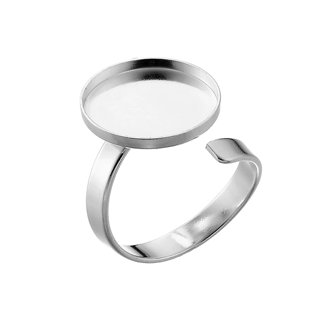 Sterling Silver White Rhodium