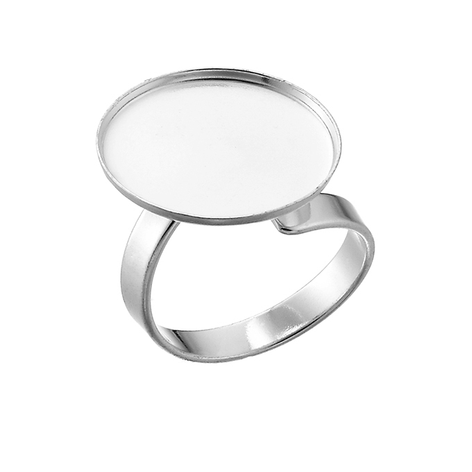 Sterling Silver White Rhodium