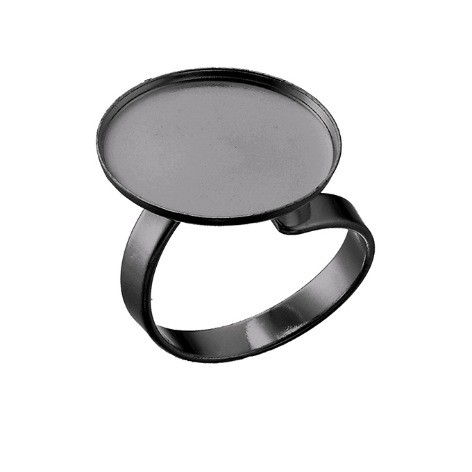 Sterling Silver Black Rhodium