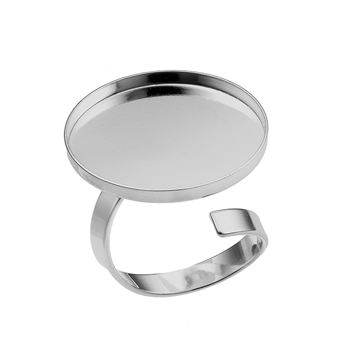 Sterling Silver White Rhodium