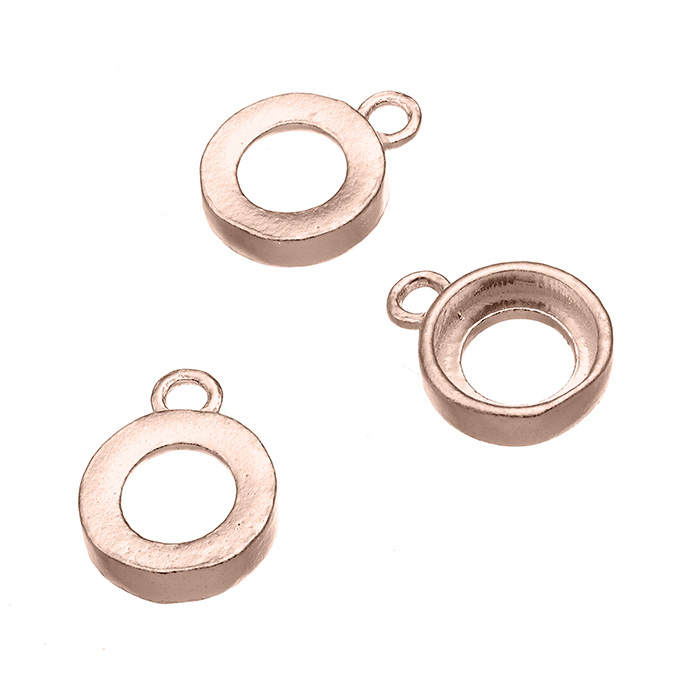 Sterling Silver Pink Gold 1 MICRON