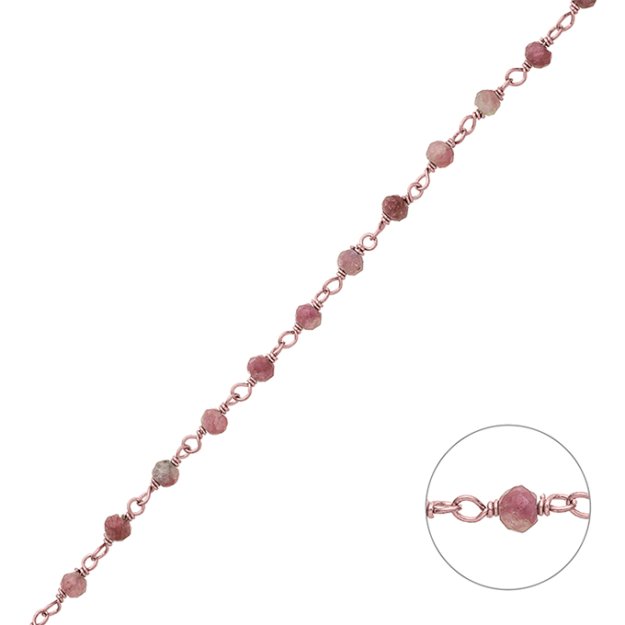 Sterling Silver Pink Gold 1 MICRON