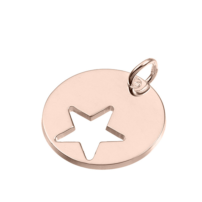 Sterling Silver Pink Gold 1 MICRON