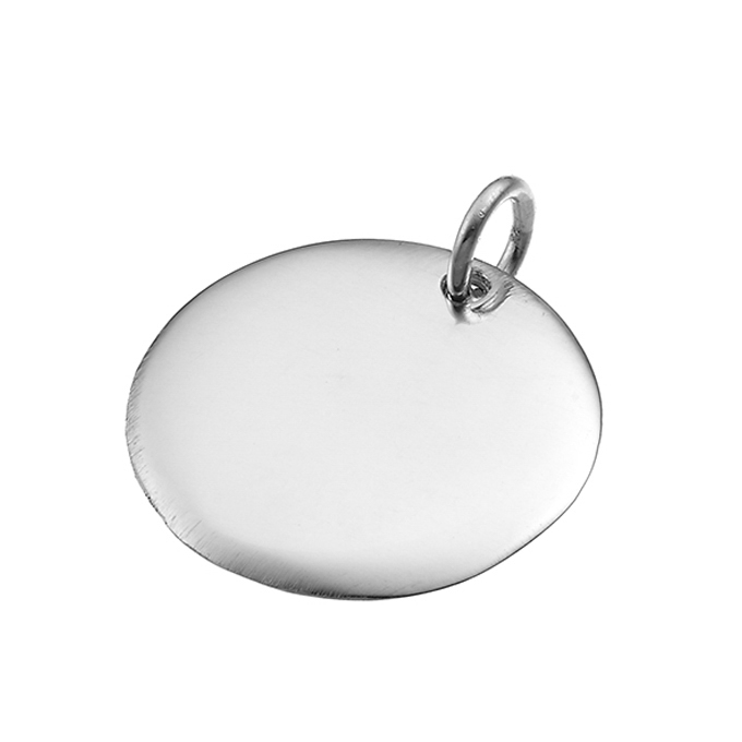 Sterling Silver White Rhodium