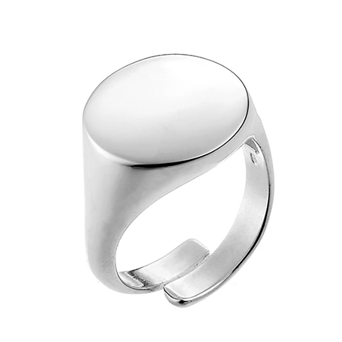 Sterling Silver White Rhodium