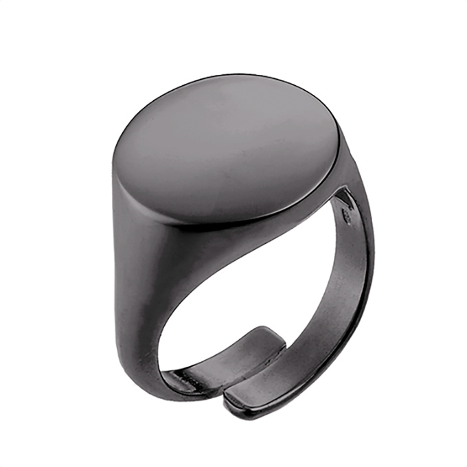 Sterling Silver Black Rhodium