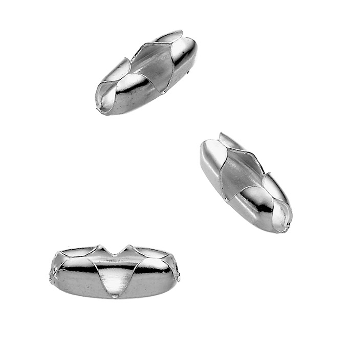 Verschluss für Kette Perle 3,7×0,9mm (ca 30Stk)