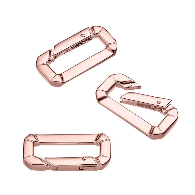 Sterling Silver Pink Gold 1 MICRON