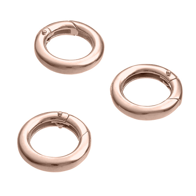 Sterling Silver Pink Gold 1 MICRON