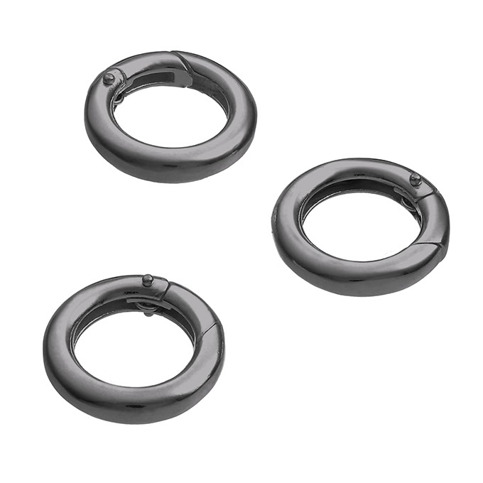 Sterling Silver Black Rhodium