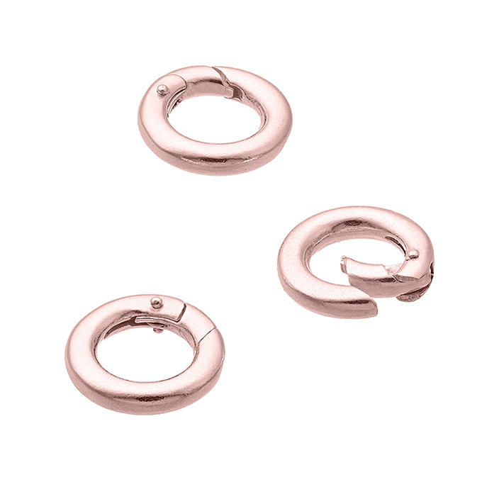 Sterling Silver Pink Gold 1 MICRON