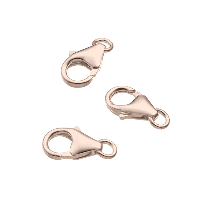 Sterling Silver Pink Gold 1 MICRON