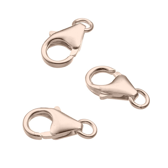 Sterling Silver Pink Gold 1 MICRON