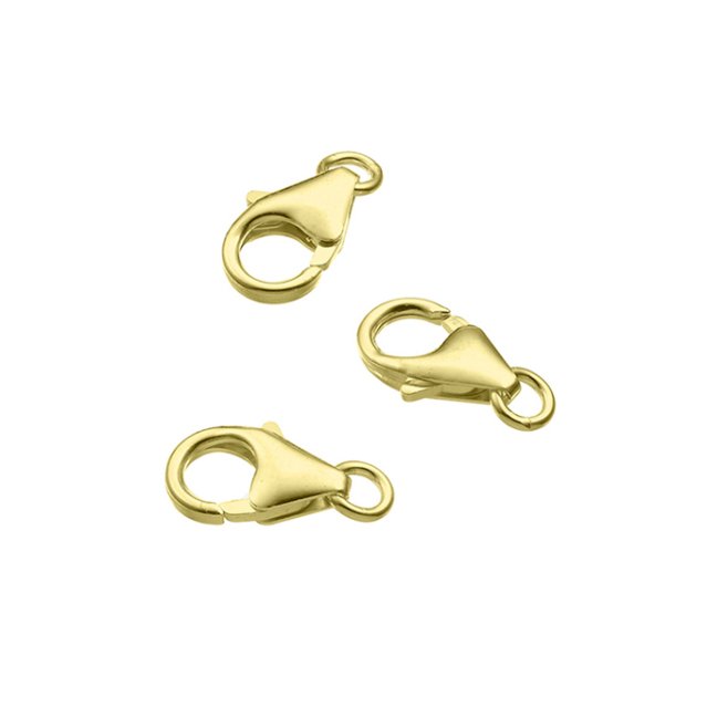GOLDFILLED – Chiusure a pera 8,2mm con anello (20pz)