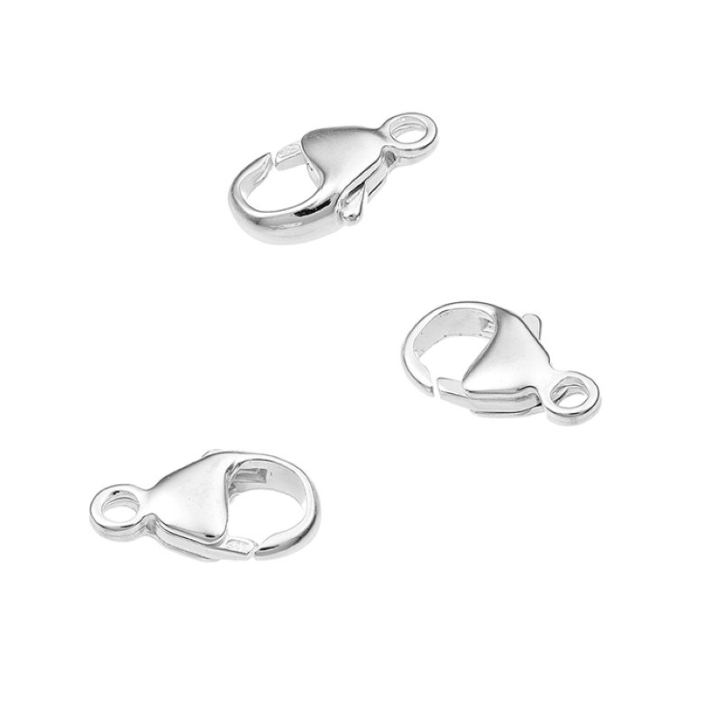 Chiusure a pera 13,1mm con anello (10pz)