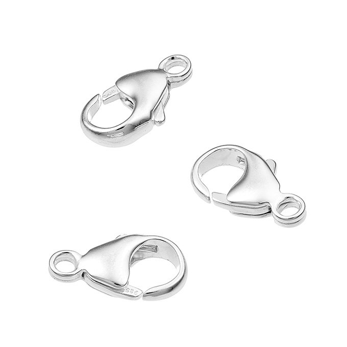 Chiusure a pera 16,1mm con anello (5pz)