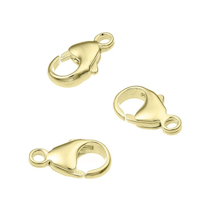 GOLDFILLED – Chiusure a pera 16,1mm con anello (10pz)