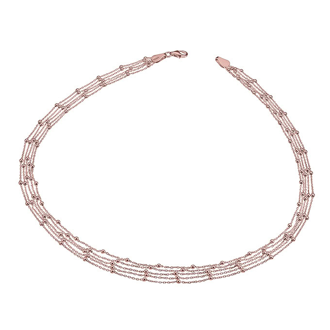 Sterling Silver Pink Gold 1 MICRON