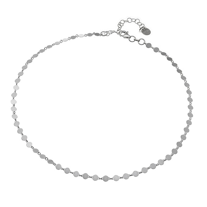 Sterling Silver White Rhodium