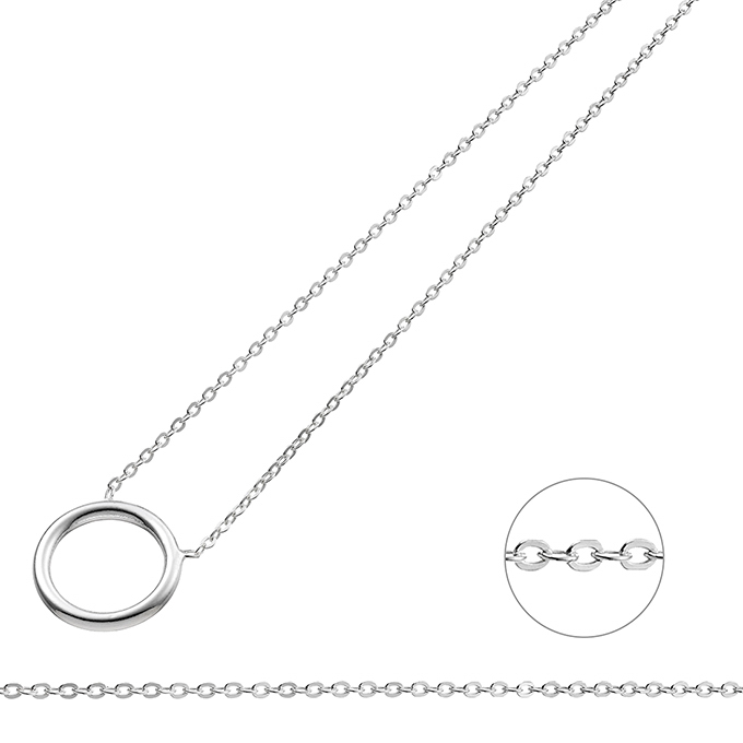 Collana cerchio 13mm (1pz)