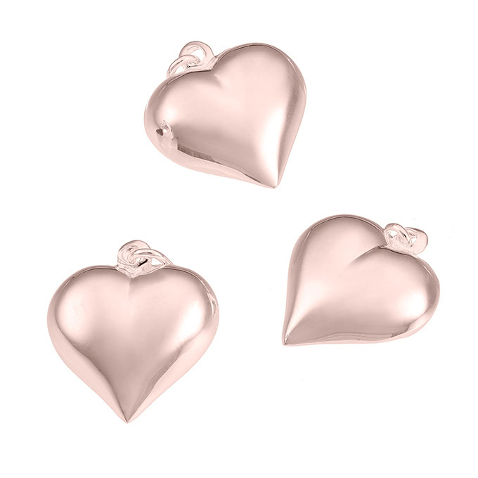 Sterling Silver Pink Gold 1 MICRON