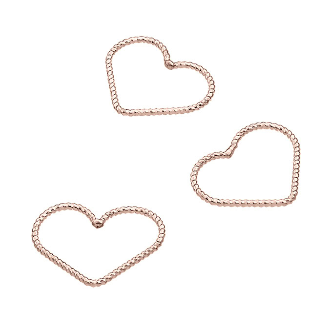 Sterling Silver Pink Gold 1 MICRON